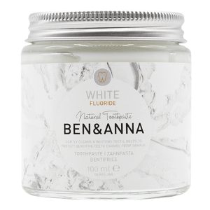 Dentífrico White con flúor 100 ml, Ben & Anna