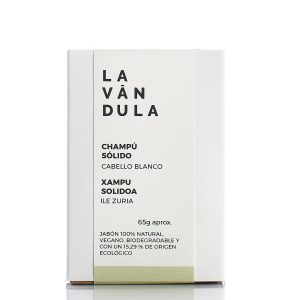 Champú Sólido BIO Cabello Blanco, Lavándula