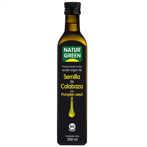 Aceite Semilla de Calabaza Bio 500 ml, NaturGreen