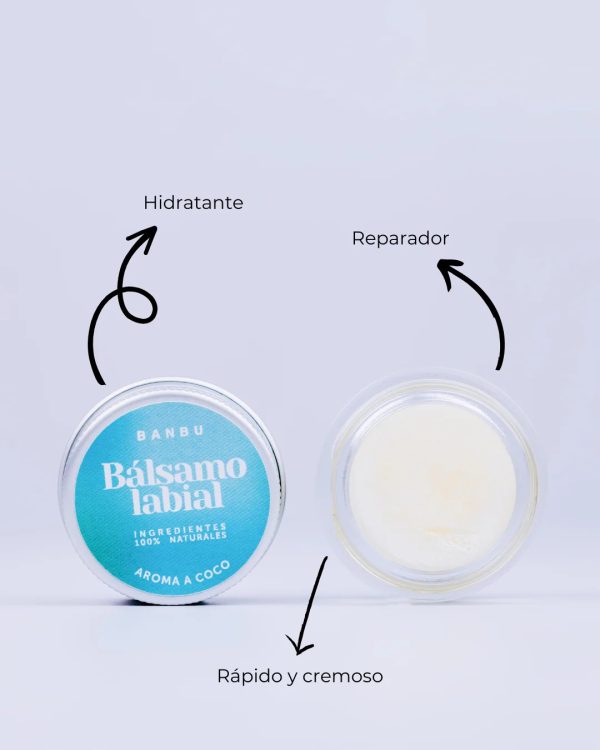 Bálsamo Labial ECO Aroma Coco, Banbu - Imagen 2