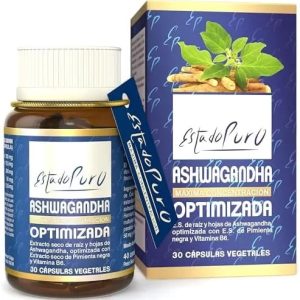 Ashwagandha Estado Puro 30 cápsulas, Tongil