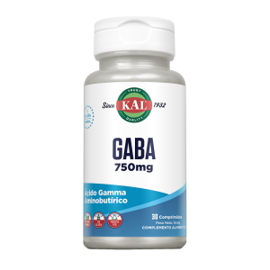 GABA 750 mg 30 cápsulas, Laboratorios Kal