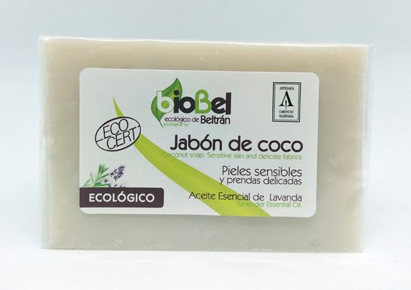 Jabón coco ecológico 240g, BioBel