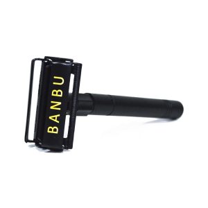 Maquinilla vintage con apertura mariposa