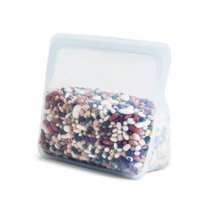 Bolsa de silicona platino con base, Stasher