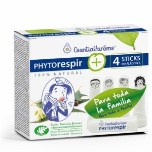 Phytorespir, 4 sticks inhaladores, Esential Aroms