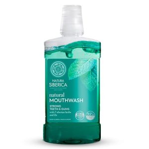 Enjuague Bucal Natural 7 Hierbas Siberianas & Zinc – Dientes y Encías Fuertes, Natura Siberica