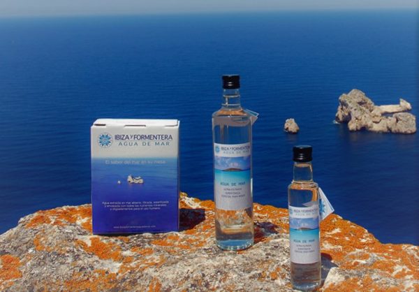 agua de mar ultrafiltrada Ibiza y Formentera