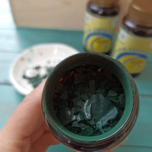 espirulina en copos ASN