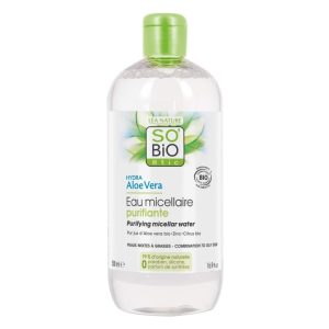 Agua Micelar Purificante Aloe Vera & Lima, So’Bio Étic