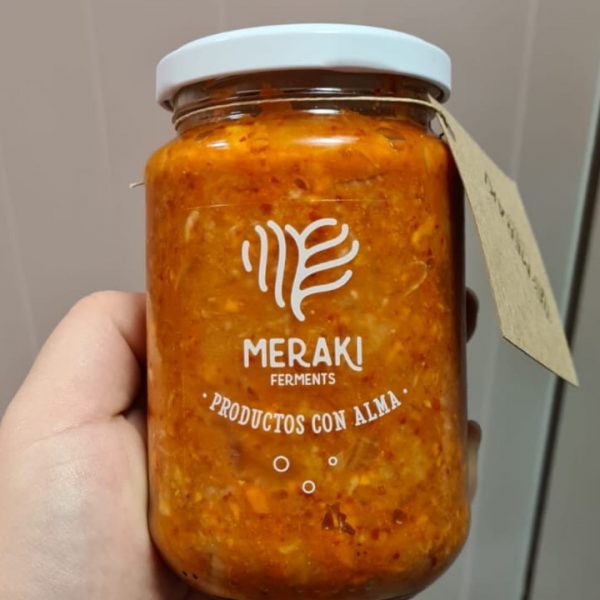 kimchi ecológico artesanal Meraki Ferments