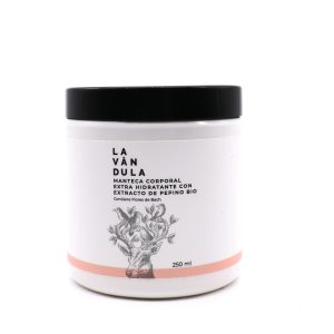 Manteca Corporal Extra Hidratante con Extracto de Pepino BIO, Lavándula