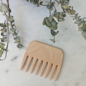 peine afro de madera especial curly