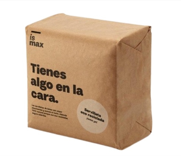 Servilleta Ecológica 1 Capa, Ismax