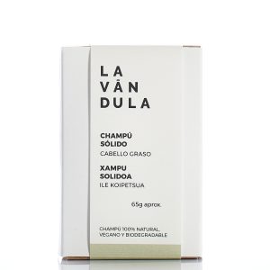 Champú Sólido BIO Cabello Graso, Lavándula