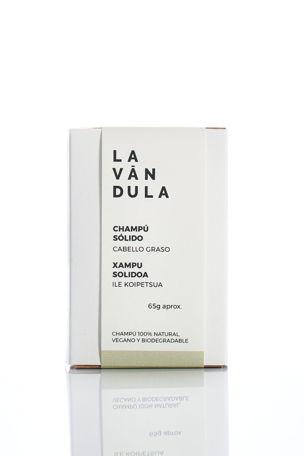 Champú Sólido BIO Cabello Graso, Lavándula