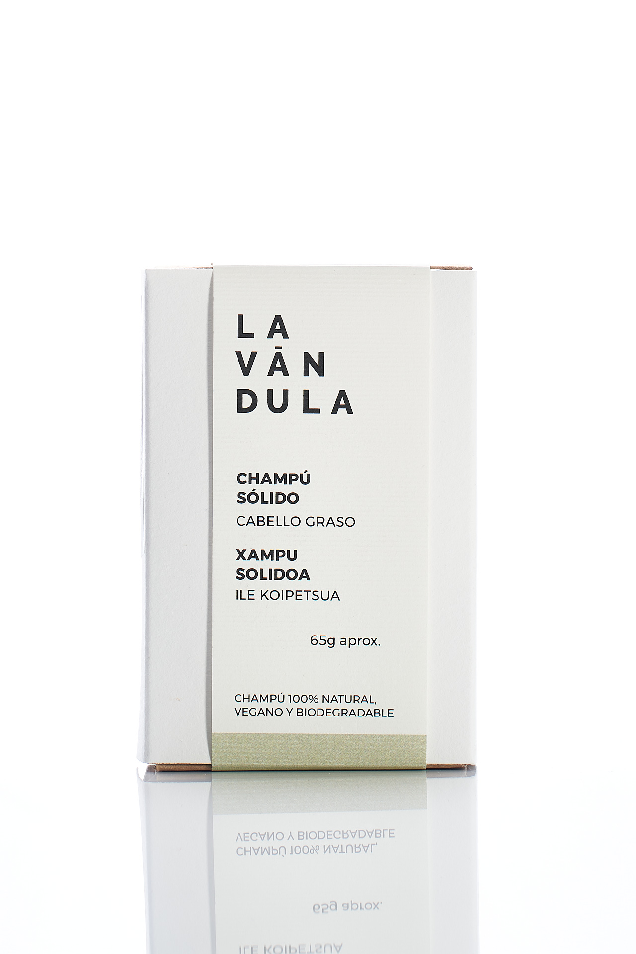 Champú Sólido BIO Cabello Graso, Lavándula