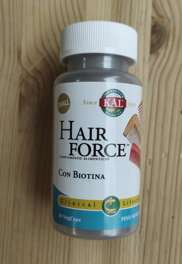 Complemento nutricional cabello fuerte Hair Force Solaray