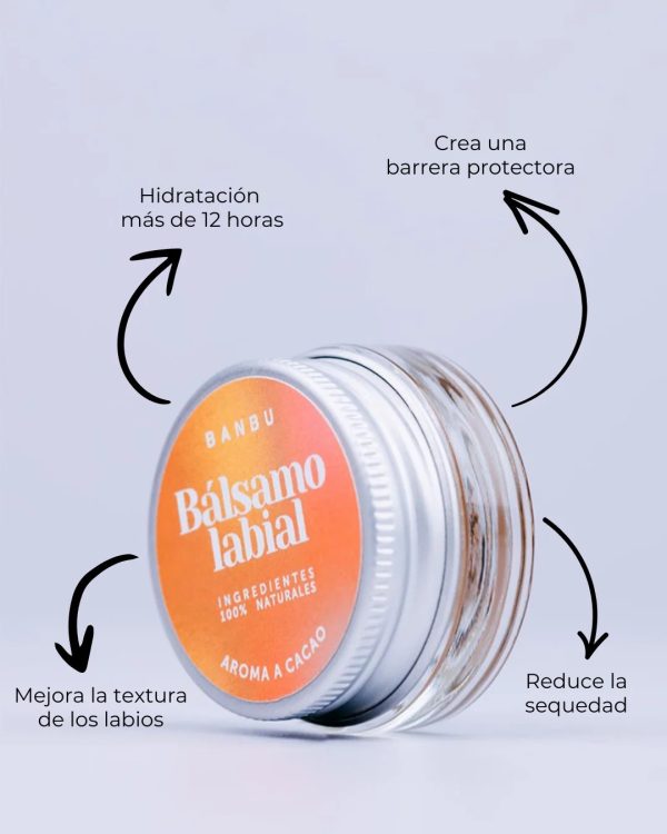 Bálsamo Labial ECO Aroma Cacao, Banbu - Imagen 3