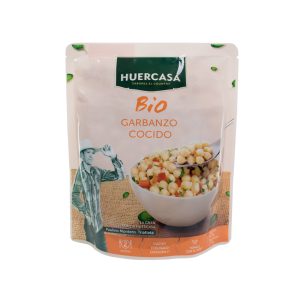 Garbanzo Cocido Bio 475 g, Huercasa