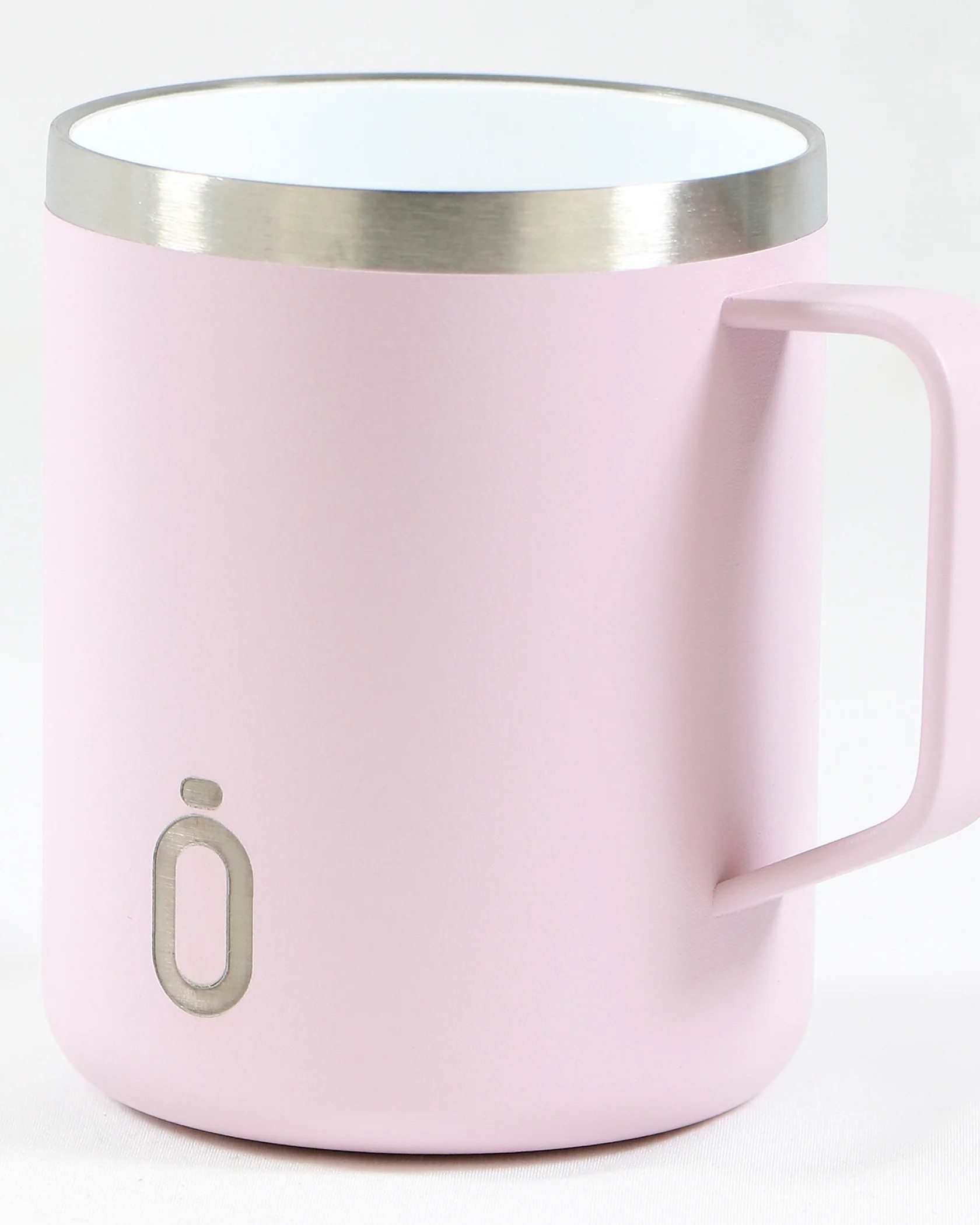 Mug rosa empolvado 400ml Runbott - Imagen 2