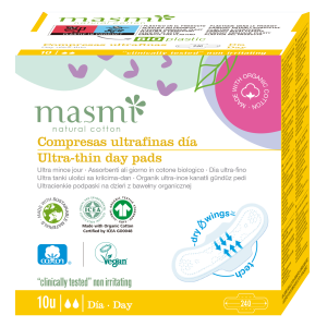 Compresas Ultra Día con Alas, Masmi