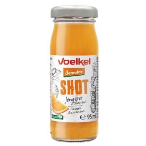 Shot Jengibre & Cúrcuma 95 ml, Voelkel