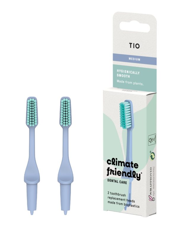 Recambios Cepillo de Dientes Medium (2 uds), TIO Care - Imagen 2