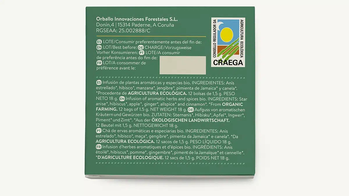 Infusión de Navidad, Orballo - Imagen 2