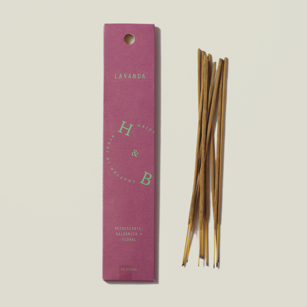 Incienso natural Lavanda, H&B