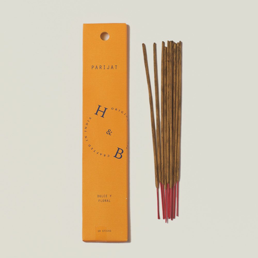 Incienso natural Parijat, H&B