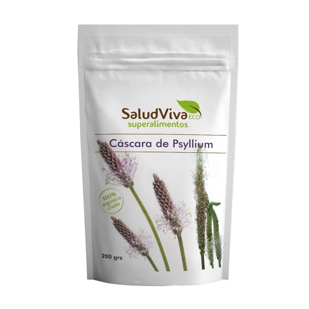 Cáscara de Psyllium Eco 200 gr, SaludViva