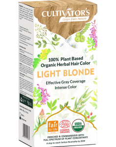 Tinte Orgánico Rubio Claro, Cultivators
